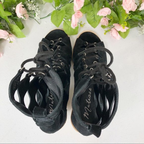 Matisse made in Brazil black sandals size 8 M - Picture 7 of 9